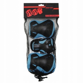 Защита для катания (комплект) SportVida Blue/Black (SV-KY0005) - Фото №4