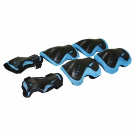 Защита для катания (комплект) SportVida Blue/Black (SV-KY0005) - Фото №5