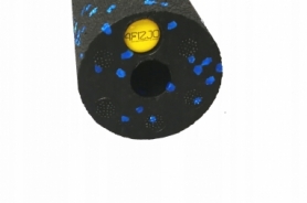 Ролик массажный 4FIZJO Mini Foam Roller 15x5,3 см 4FJ0035 Black/Blue - Фото №2
