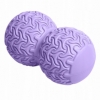 Мяч массажный двойной SportVida Massage Duoball 10x18 см SV-HK0235 Purple - Фото №3