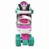 Ковзани роликові розсувні (квади) SportVida Pink / Green (SV-LG0039) - Фото №4