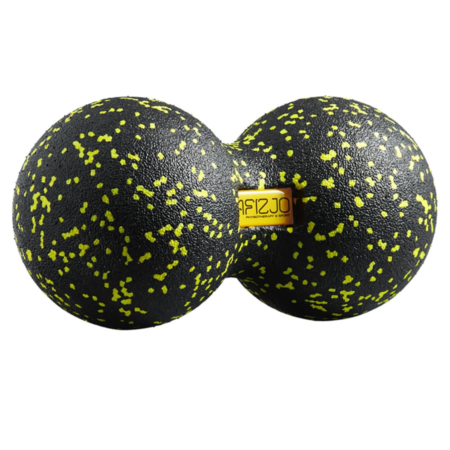 

Мяч массажный двойной 4FIZJO EPP DuoBall  4FJ0082 Black/Yellow, Желтый