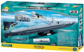 Конструктор COBI Подводная лодка Ваху (SS-238), 700 деталей (COBI-4806) - Фото №6
