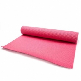 Килимок для йоги та фітнесу Meteor Yoga Mat 5 мм, рожевий