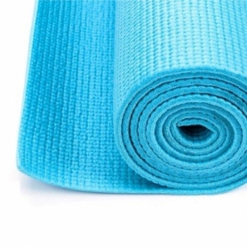 Коврик для йоги и фитнеса Meteor Yoga Mat 5 мм, голубой - Фото №3