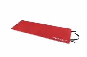 Килимок для йоги та фітнесу SportVida Neopren (SV-HK0039) Red, 6 мм - Фото №2