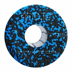 Ролик массажный 4Fizjo EPP PRO+ 33 x 14 см Black/Blue (4FJ1417) - Фото №2