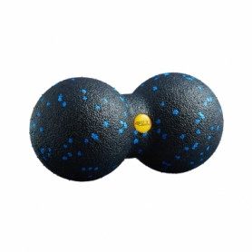 М'яч масажний подвійний 4Fizjo EPP DuoBall 08 Black / Blue (4FJ1318)