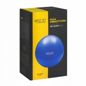 Мяч для фитнеса 4Fizjo Anti-Burst Blue (4FJ0030), 65 см - Фото №2