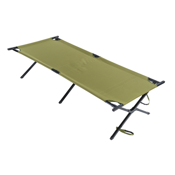 

Раскладушка кемпинговая Ferrino Strong Cot XL Olive (926660), Оливковый