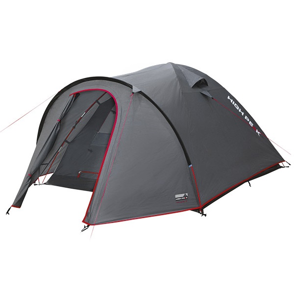 

Палатка трехместная High Peak Nevada 3 (Dark Grey/Red) (925389), Серый
