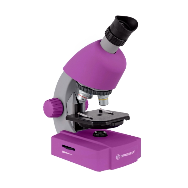 

Микроскоп Bresser Junior, фиолетовый 923893, 40x-640x
