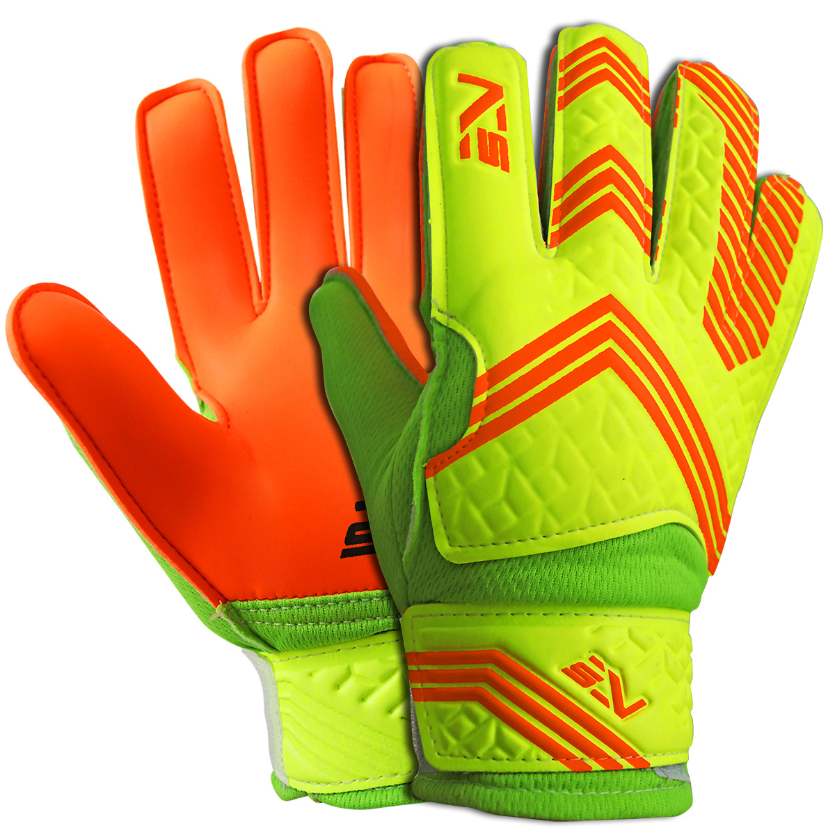 

Перчатки вратарские SportVida Green-Orange, Зеленый