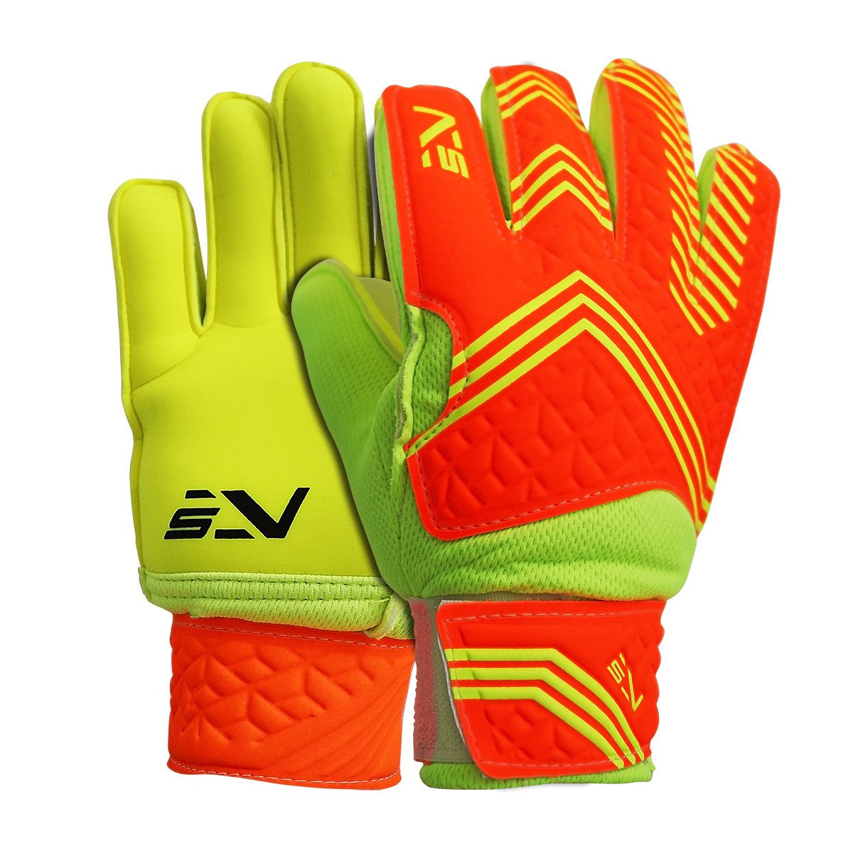 

Перчатки вратарские SportVida Orange-Green, Оранжевый