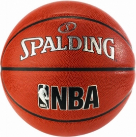 Мяч баскетбольный Spalding Junior NBA IN/OUT (3001595012416), №6 - Фото №2