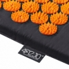 Коврик акупунктурный 4Fizjo Аппликатор Кузнецова Black/Orange (4FJ0047), 120 x 46 см - Фото №4