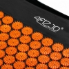 Коврик акупунктурный 4Fizjo Аппликатор Кузнецова Black/Orange (4FJ0047), 120 x 46 см - Фото №5
