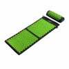 Коврик акупунктурный с валиком 4Fizjo Аппликатор Кузнецова Black/Green (4FJ0048), 128 x 48 см - Фото №6