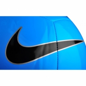 Мяч футбольный Nike Pitch Training (SC3101-413) - голубой, №5 - Фото №2