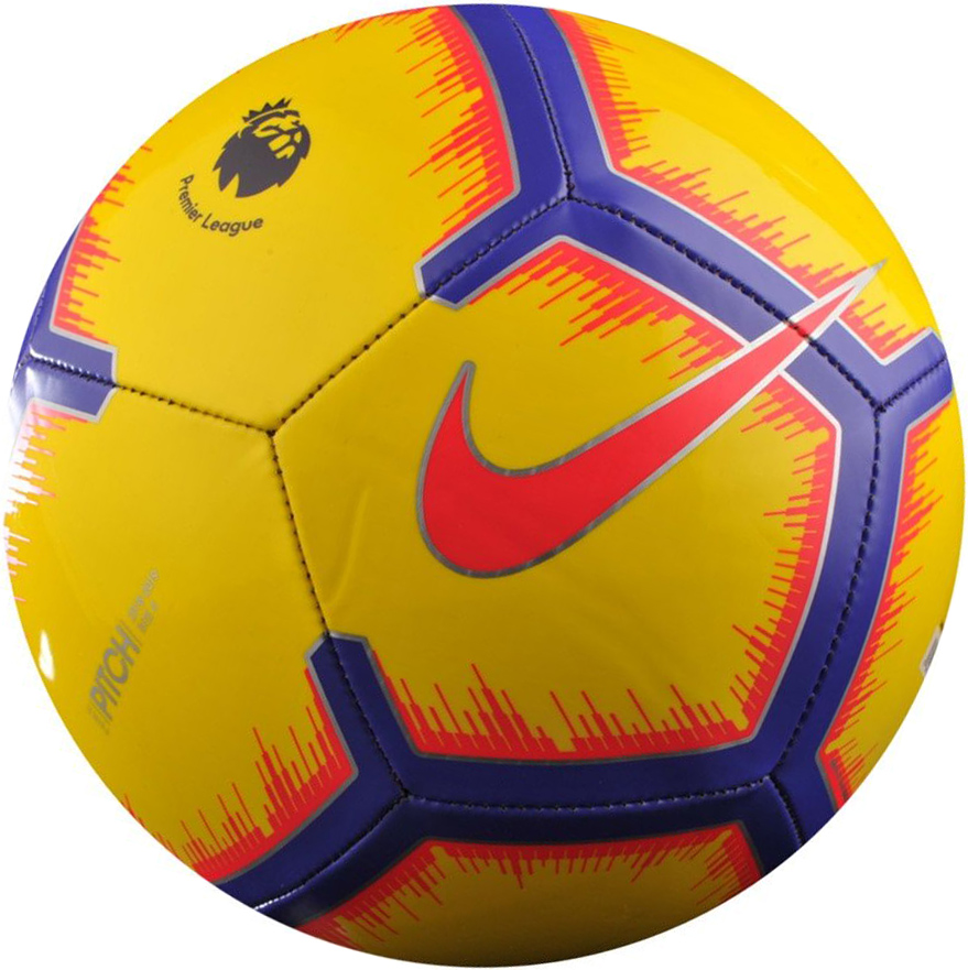 

Мяч футбольный Nike Premier League Pitch (SC3597-710) - желтый, №5