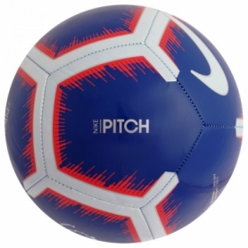 М'яч футбольний Nike Premier League Pitch (SC3597-455) - синій, №5 - Фото №2
