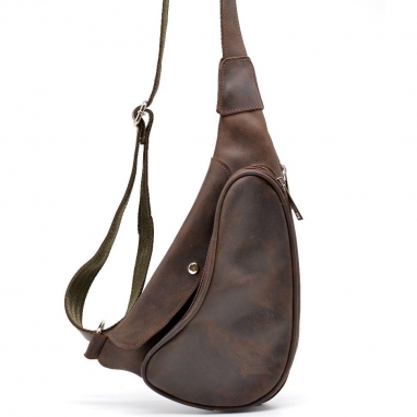 Рюкзак городской кожаный Tarwa (RC-3026-3md), коричневый