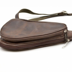 Рюкзак городской кожаный Tarwa (RC-3026-3md), коричневый - Фото №5