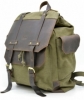 Рюкзак городской кожаный Урбан Tarwa (RН-6680-4lx), зеленый