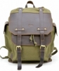 Рюкзак городской кожаный Урбан Tarwa (RН-6680-4lx), зеленый - Фото №2