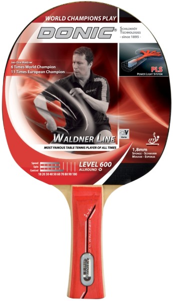 

Ракетка для настольного тенниса Donic-Schildkrot Waldner 600 (733862), Красный