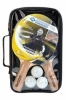 Набор для настольного тенниса Donic Persson 500 Cork 2-Player Set (2 ракетки, 3 мяча, чехол)