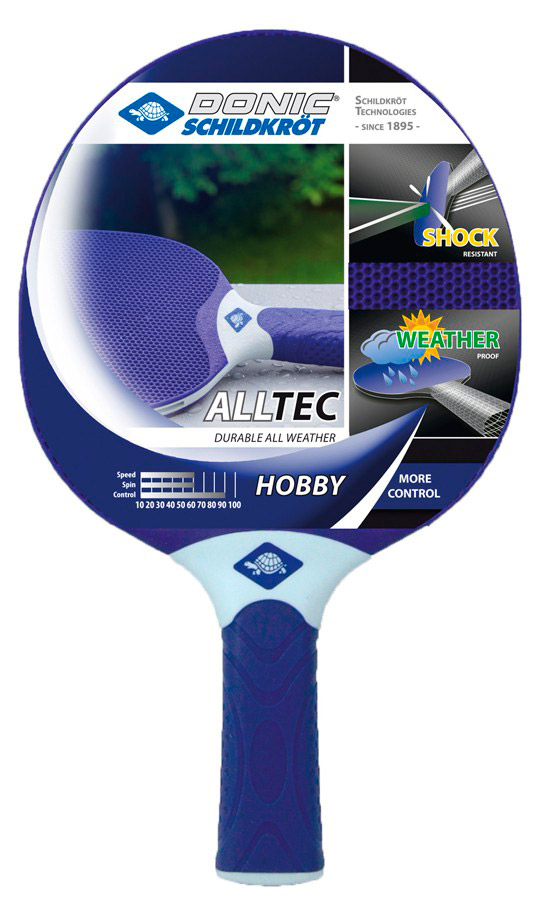 

Ракетка для настольного тенниса Donic-Schildkrot Alltec HOBBY (733014), Синий