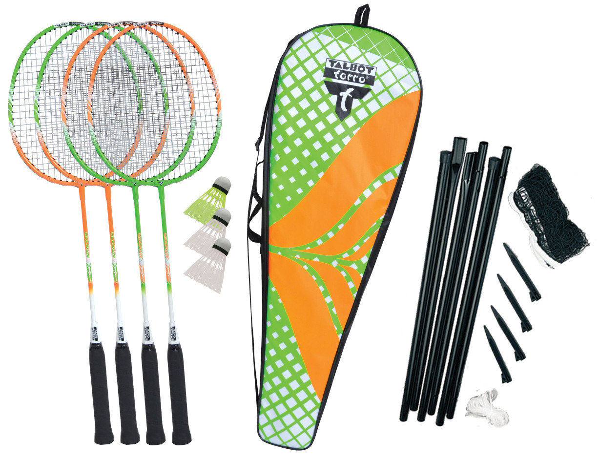 

Набор для бадминтона (4 игрока) Talbot Torro Badminton Set 4 Attacker Plus (449406)
