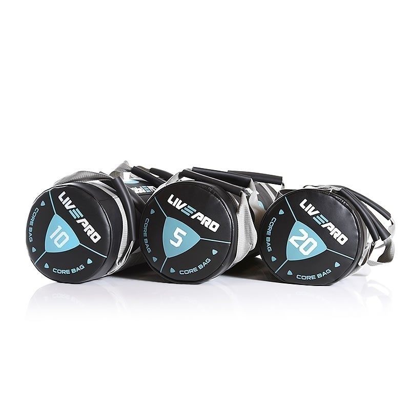 

Мешок для кроссфита LivePro Power Bag (LP8120-10), 10кг, Черный/серый