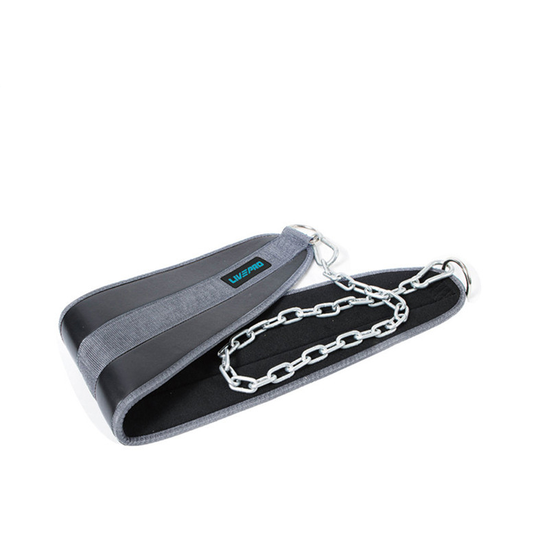 

Пояс для тренировок LivePro Sports Belt (LP8095), Черный/серый