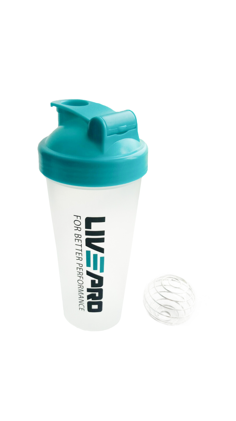 

Шейкер спортивный LivePro Shake Bottle (LP8147, Белый/синий
