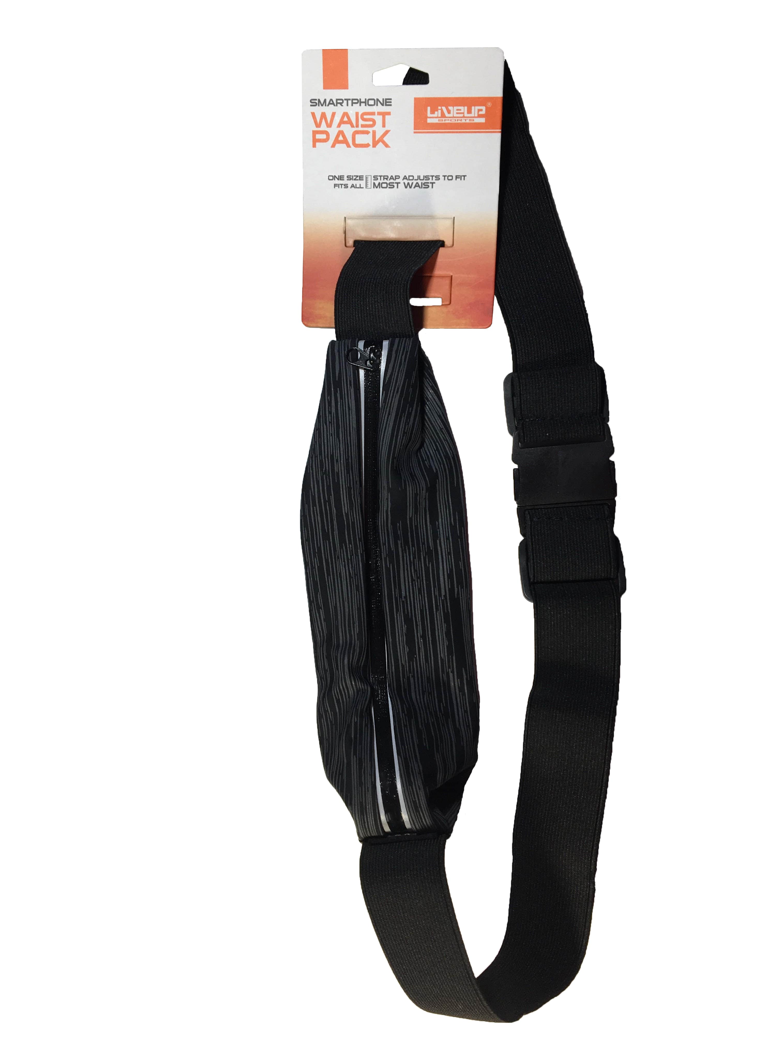 

Пояс для бега LiveUp Waist Pack (LS3733-blk, Черный