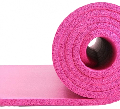 Коврик для фитнеса  LiveUP Nbr Mat (LS3257-80b), розовый