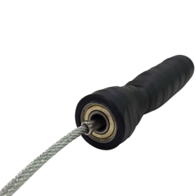 Скакалка професійна Tunturi Pro Weighted Steel SkippIng Rope (14TUSCF087) - Фото №2