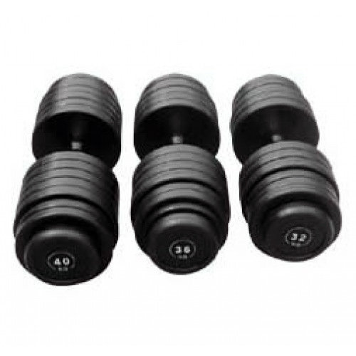 

Гантельный ряд Alex (FDS-09-50), 20 пар от 2,5 до 50 кг