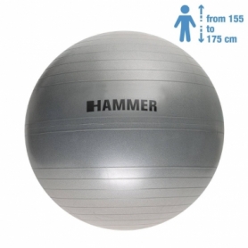 Фитбол Hammer Gymnastics Ball Anti-Burst System (66407), 65см