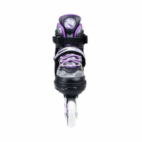 Коньки роликовые раздвижные Nils Extreme Purple (NA1118A) - Фото №10