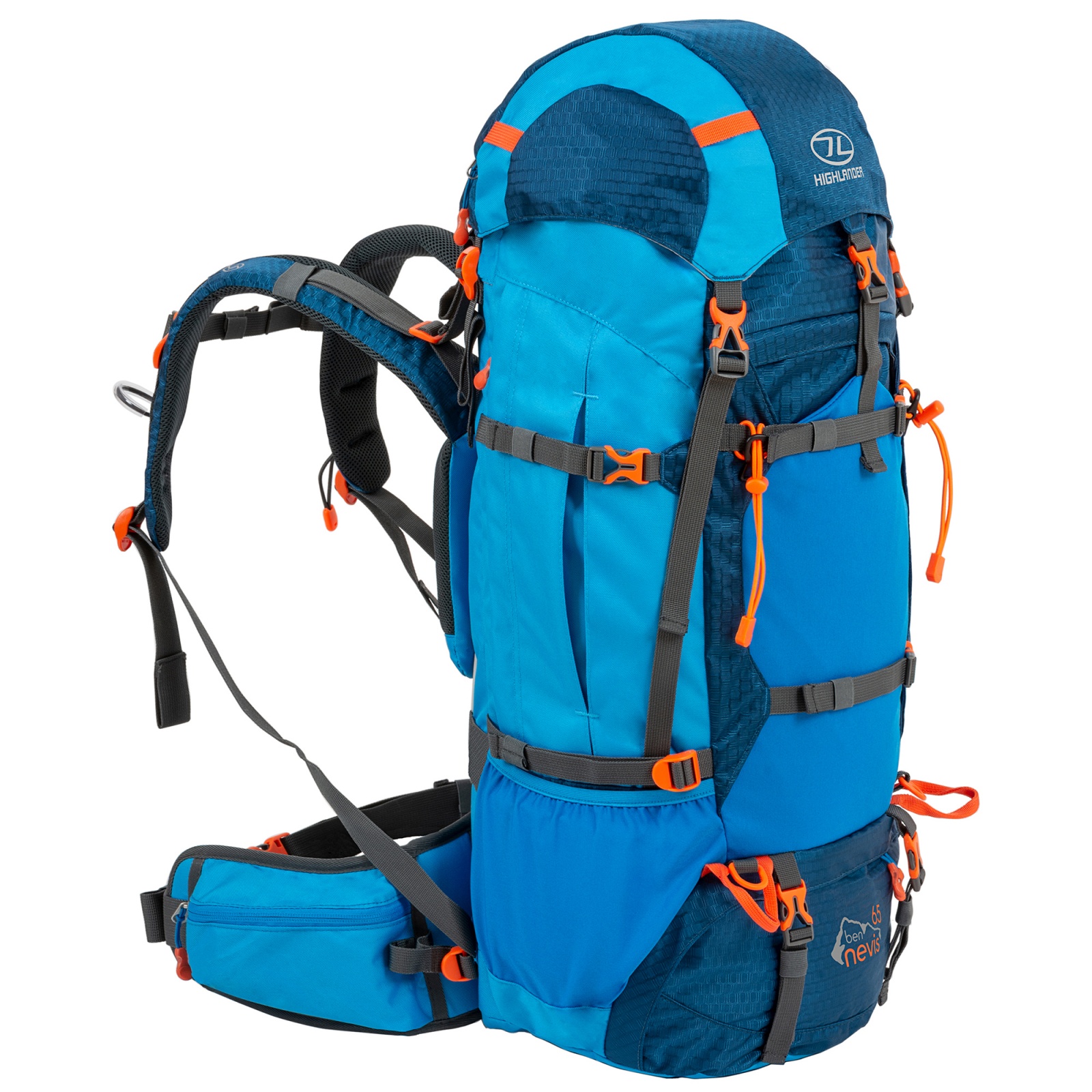 

Рюкзак туристический Highlander Ben Nevis 65 Blue (927860), 65л