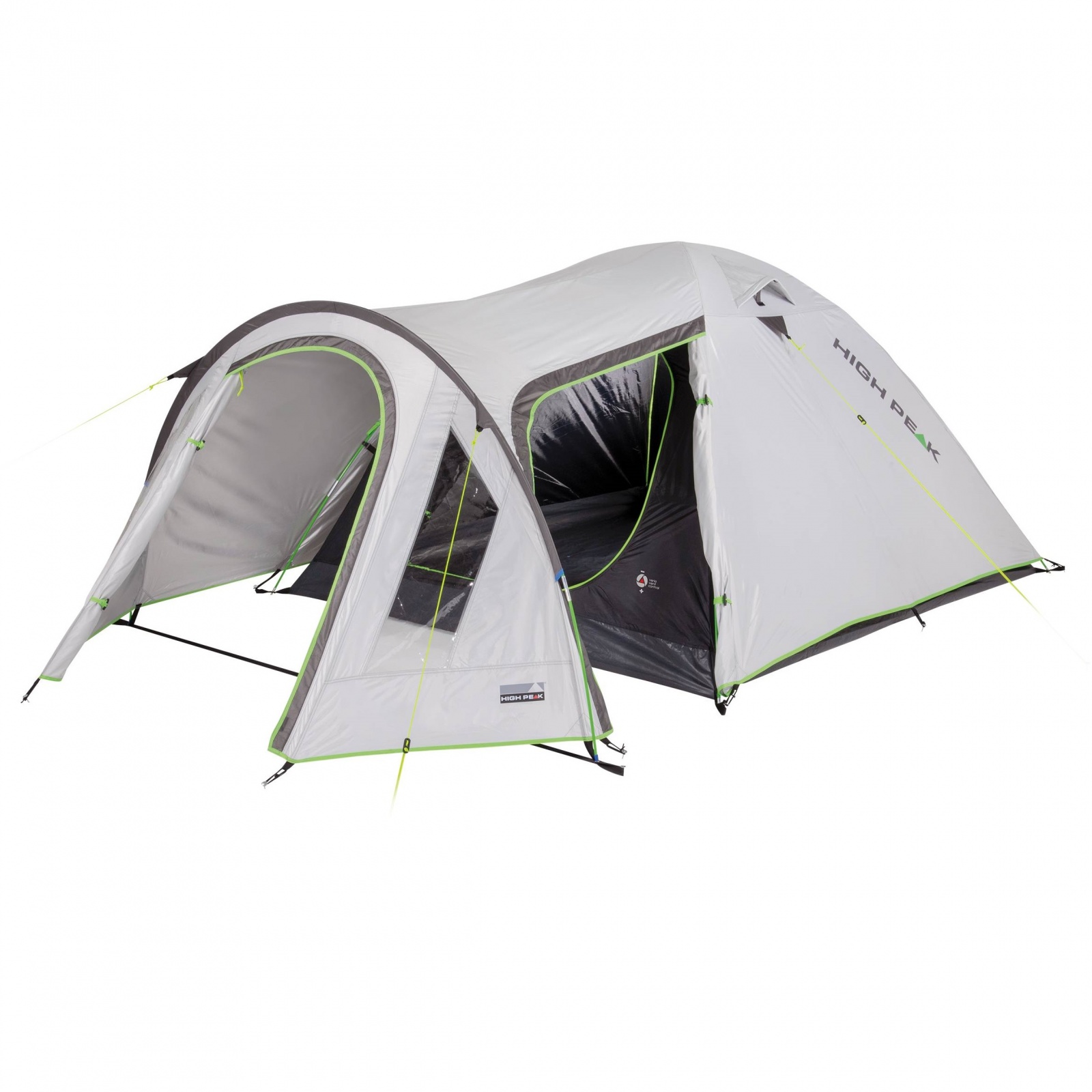 

Палатка пятиместная High Peak Kira 5.0 Nimbus Grey (928130), Серый