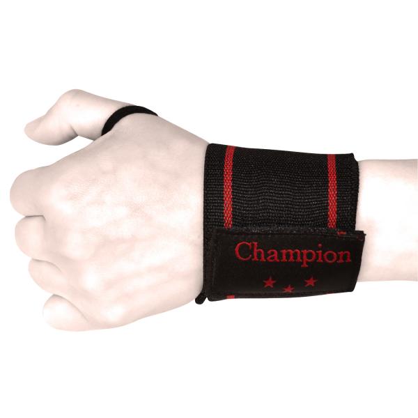 

Бинт кистевой эластичный Champion с фиксацией пальца (00128), 2 шт по 0.5 м