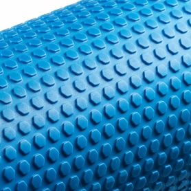 Ролик масажний (валик, роллер) 4Fizjo EVA Blue (4FJ0118), 60x15см - Фото №2