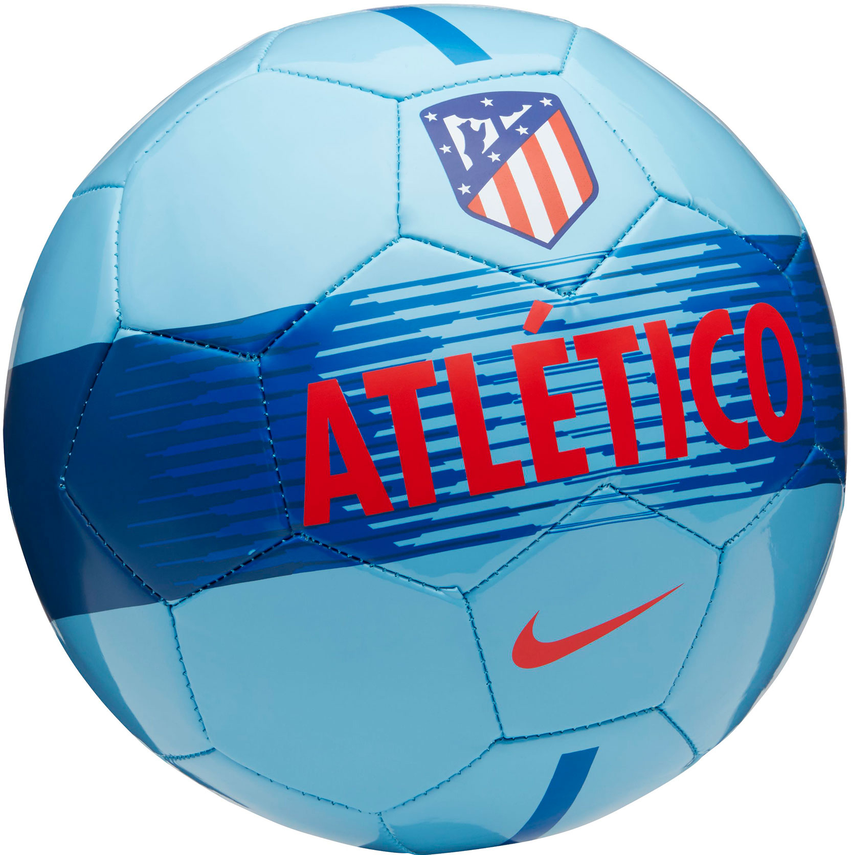 

Мяч футбольный Nike FC Atletico Madrid Supporters (SC3299-479-), №5, Голубой