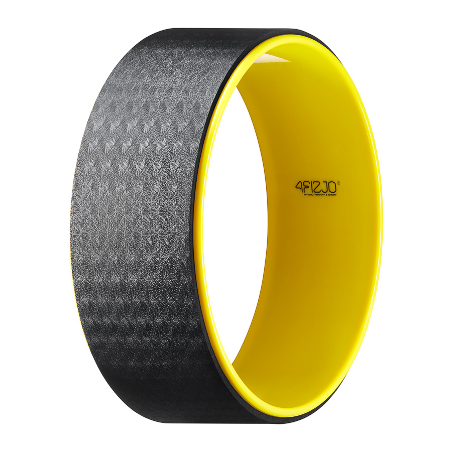 

Колесо для йоги и фитнеса 4Fizjo Dharma XXL Yellow (4FJ0131), Желтый