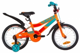 Велосипед дитячий Formula RACE посилений St з крилом Pl 2019 - 16 ", рама - 9", Оранжево-бірюзовий (OPS-FRK-16-072)