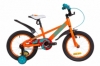 Велосипед детский Formula JEEP 14G St с крылом Pl 2019 - 16", рама - 8,5", Оранжево-бирюзовый (OPS-FRK-16-068)